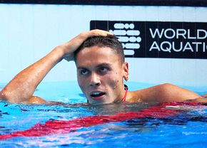 David Popovici, la câteva minute după aurul de la 100 de metri liber: „Foarte bine că nu am bătut recordul mondial!”