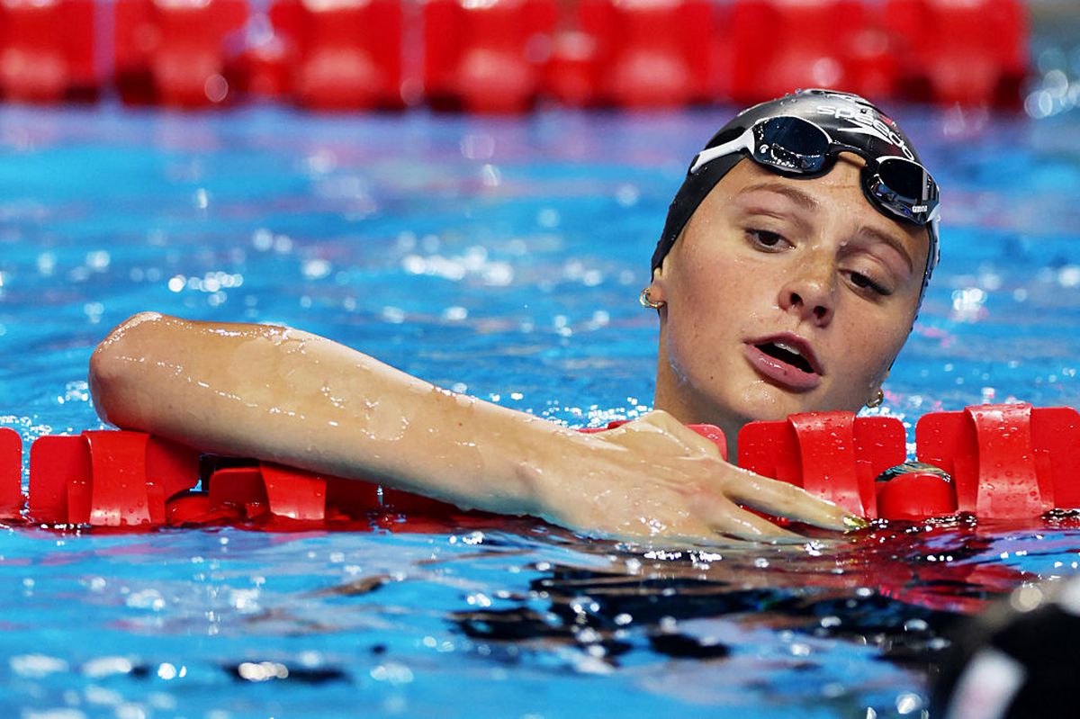 A scăpat o înjurătură pe live, imediat după recordul stabilit la Mondialele din Singapore » Vânează performanța imposibilă a lui Phelps