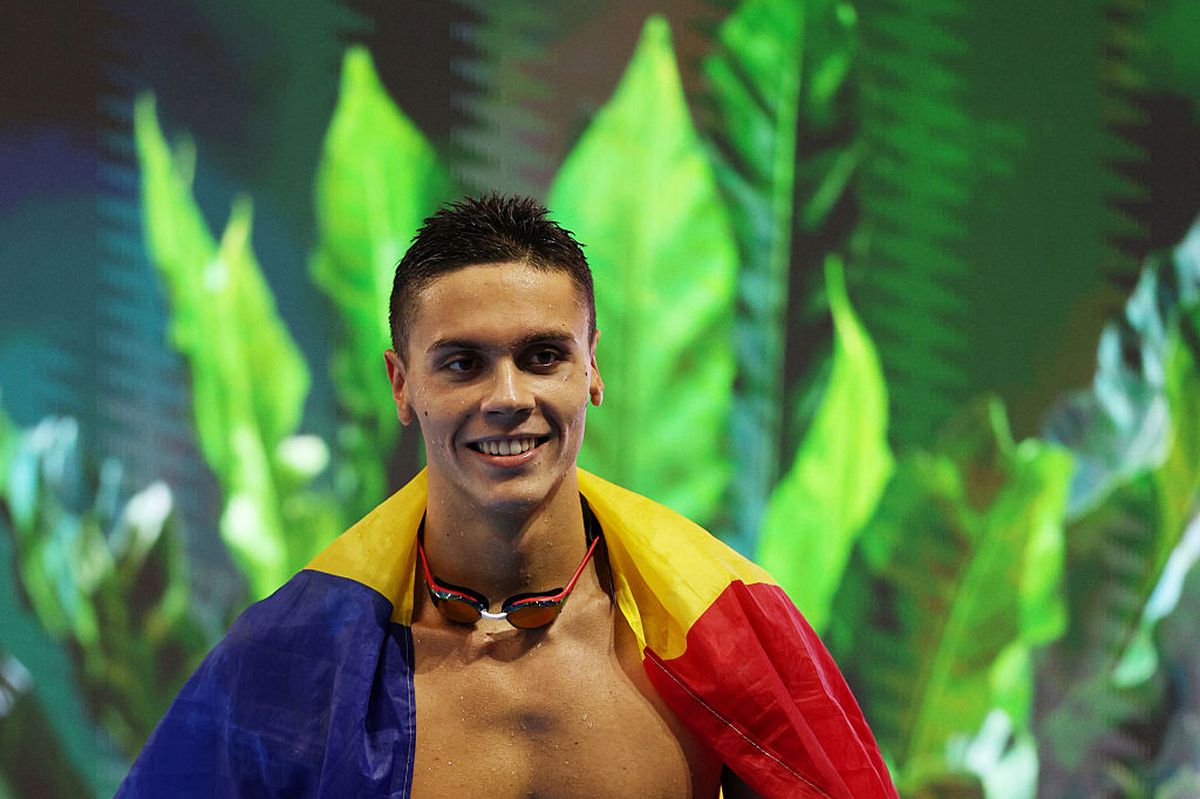 David Popovici, felicitat de adversari pentru aurul la 100 metri liber