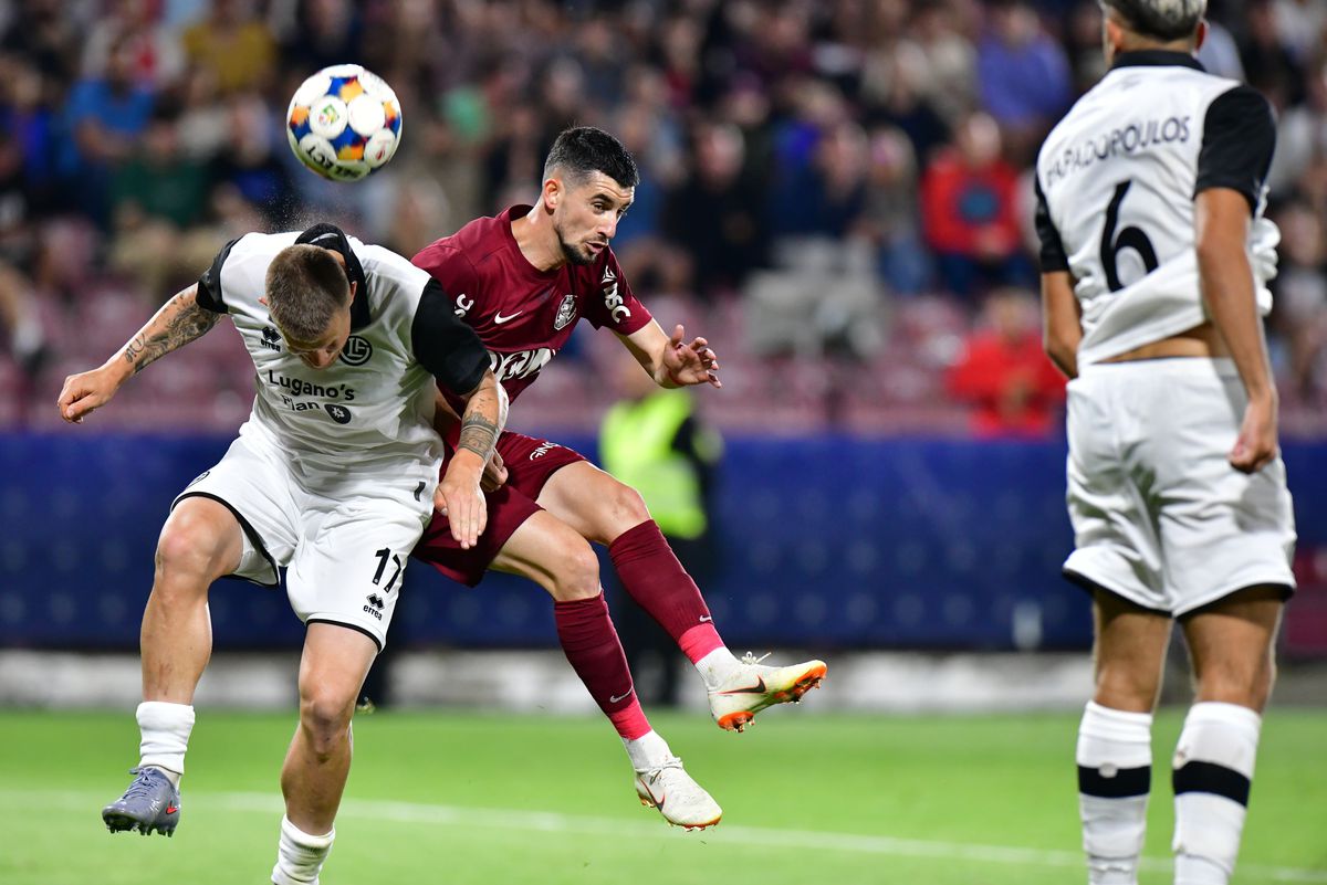 CFR Cluj - Lugano, în turul doi preliminar din Europa League