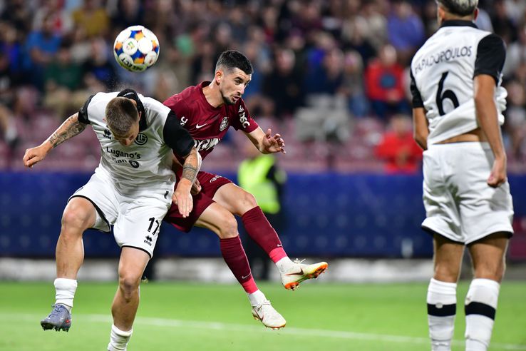 CFR Cluj - Lugano, în turul doi preliminar din Europa League. FOTO: Cristi Preda