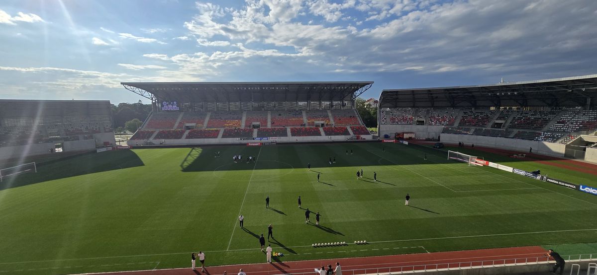 Imagini dinaintea meciului U Cluj - Ararat-Armenia / Foto: GSP