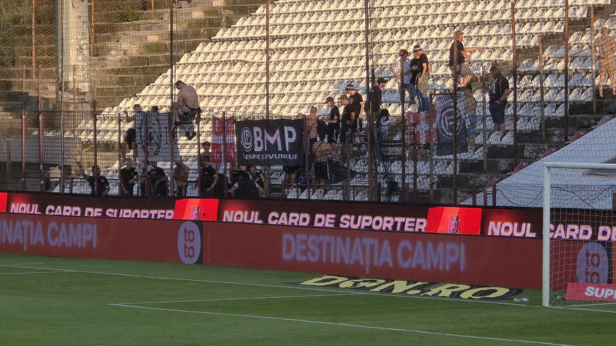 CFR Cluj - Lugano, imagini înaintea partidei din Gruia