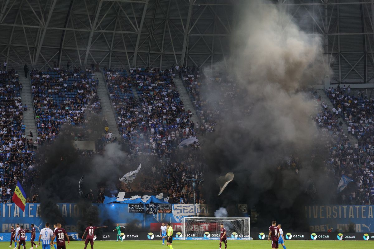 Au dat „foc” la peluză înainte de Craiova - Sarajevo