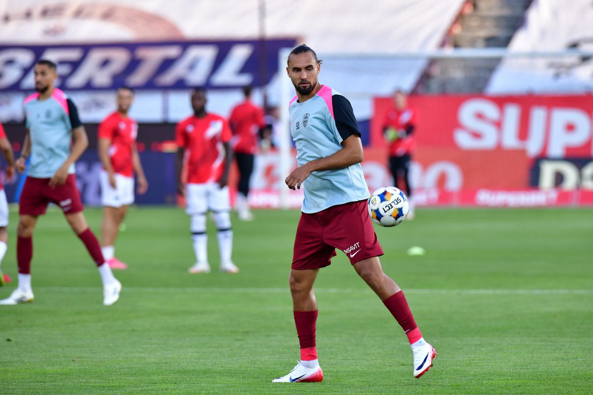 CFR Cluj - Lugano, imagini înaintea partidei din Gruia