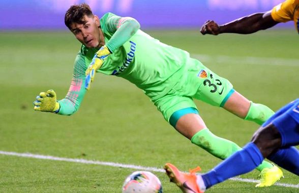 VIDEO Meci de coşmar pentru Silviu Lung jr. contra campioanei Galatasaray! Gol primit în minutul 99, în 8 contra 10!