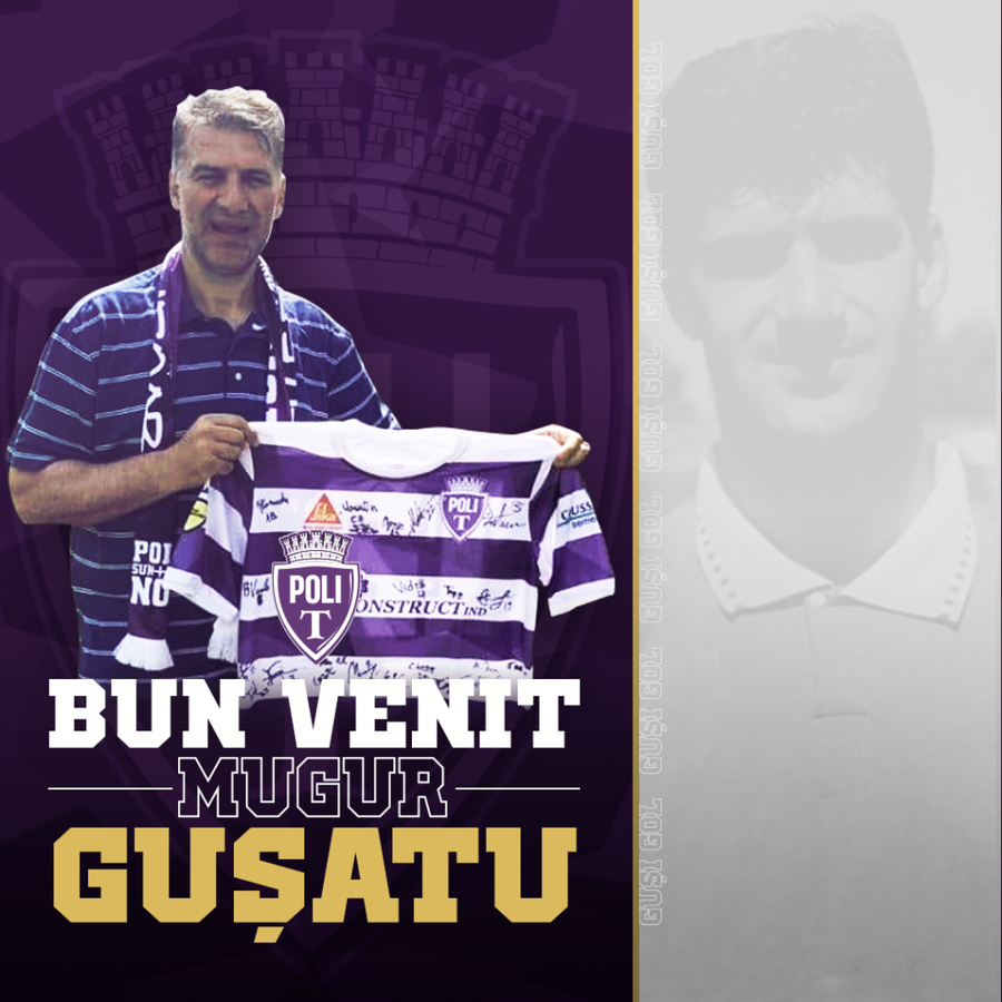 UPDATE ASU Poli l-a numit „principal” pe Mugur Gușatu, autorul celebrei fraze: „Nu joc pentru că antrenorul e naționalist și îl preferă pe unul Van Nistelrooy” :D