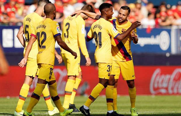 OSASUNA - BARCELONA 2-2 // VIDEO+FOTO Egal scos de rezerve » Golazo istoric al lui Ansu Fati