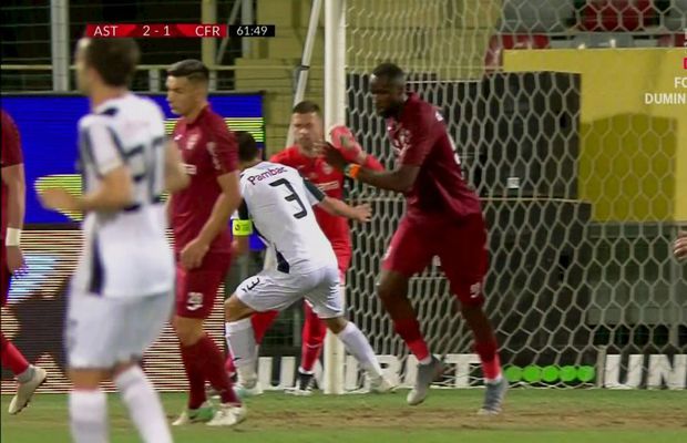 ASTRA - CFR CLUJ // HAOS GENERALIZAT! Două eliminări în tabăra campioanei în 4 minute! Camora și Vâtcă, gesturi stupide