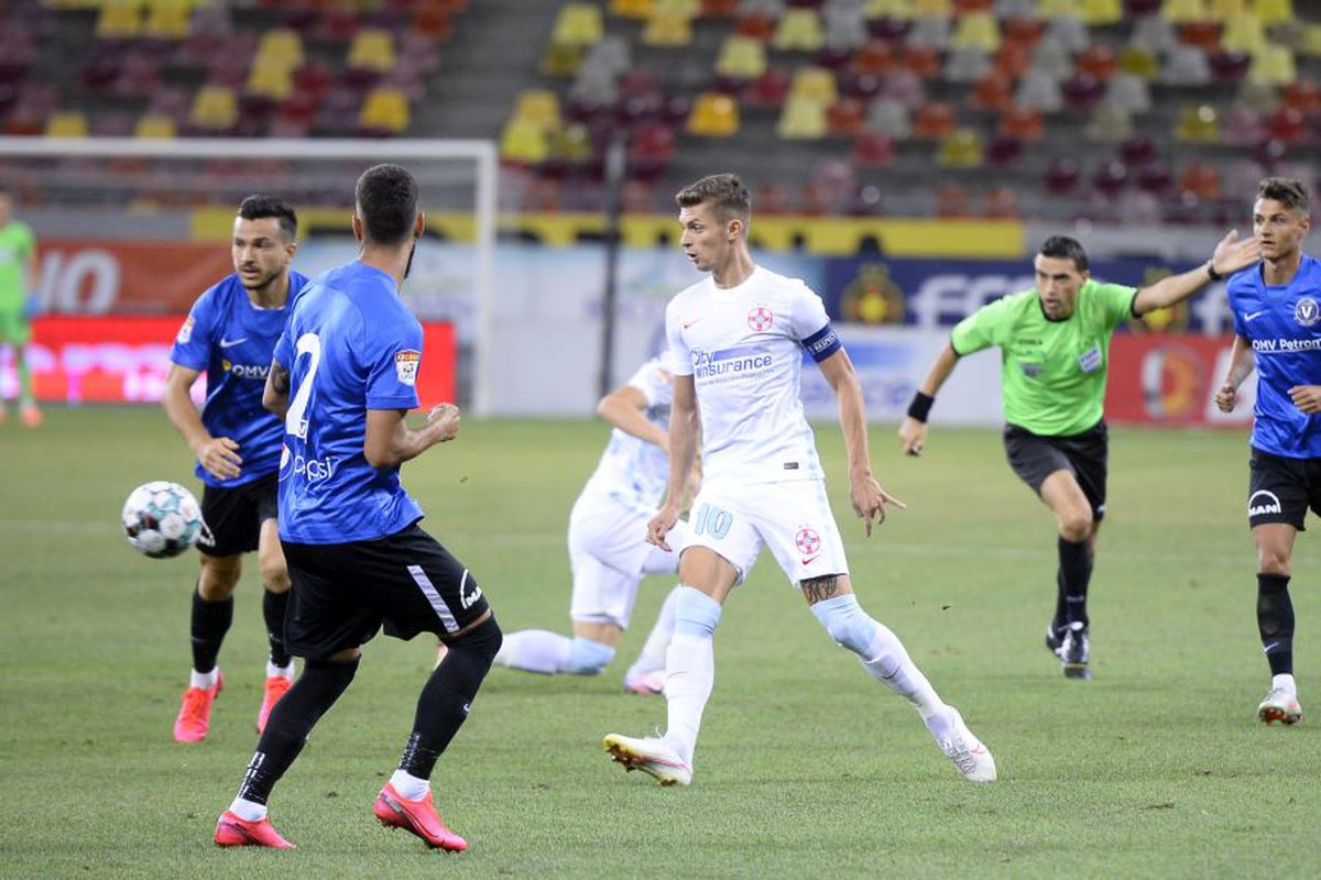 FCSB - VIITORUL 3-0. NOTE GSP Cine sunt remarcații după victoria-șampanie cu Viitorul, cine a dezamăgit + dezastru în echipa lui Ruben Barrera