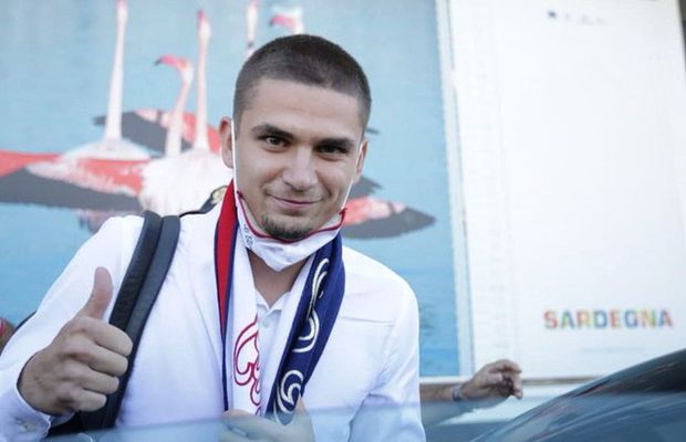 OFICIAL Răzvan Marin, prezentat de Cagliari! Mesajul în română transmis de formația din Serie A