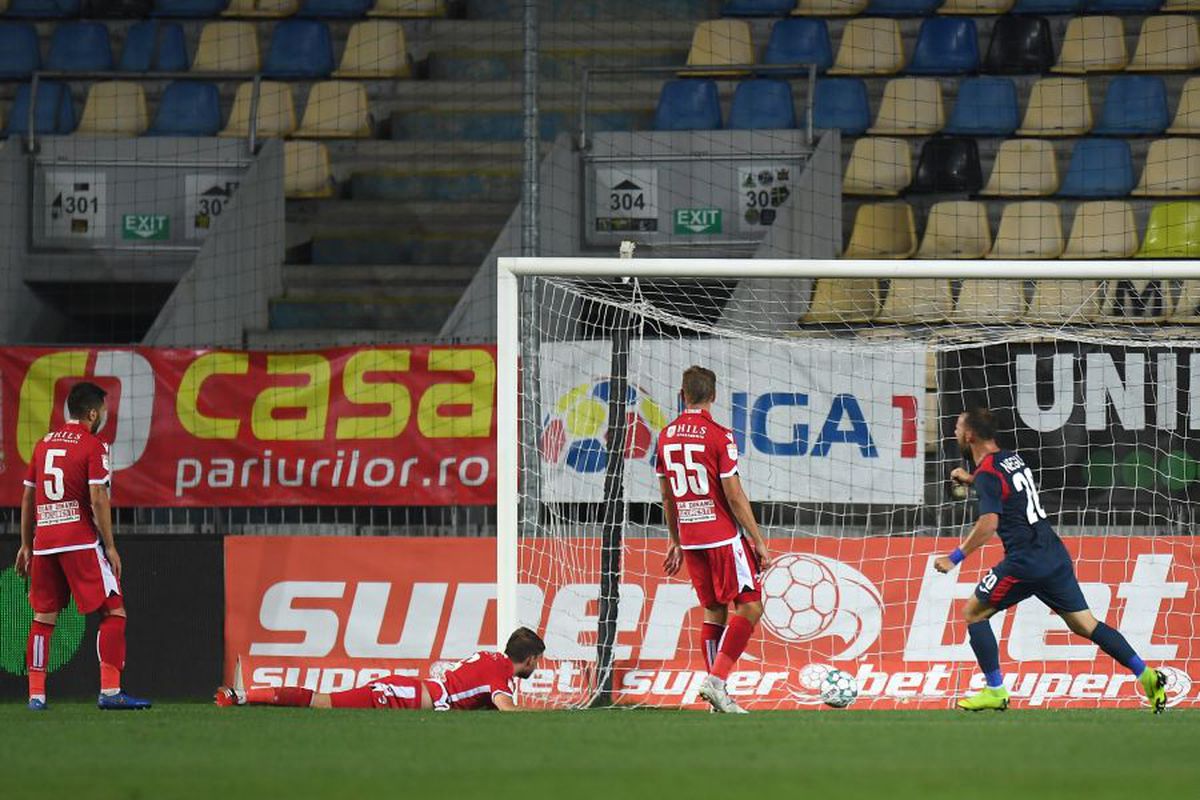 CHINDIA - DINAMO 1-0. Adrian Mihalcea a lăudat un dinamovist, în ciuda eșecului: „De jucători ca el e nevoie!”