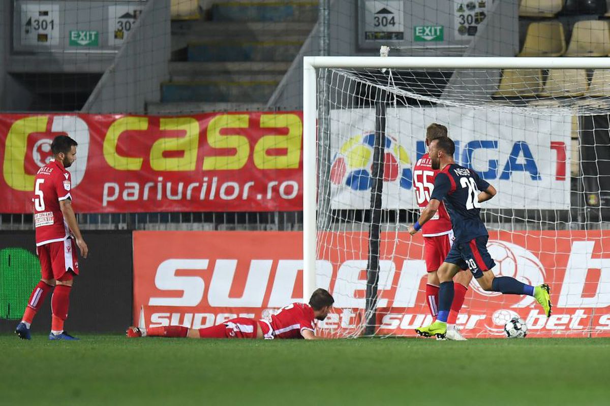 CHINDIA - DINAMO 1-0. Adrian Mihalcea a lăudat un dinamovist, în ciuda eșecului: „De jucători ca el e nevoie!”