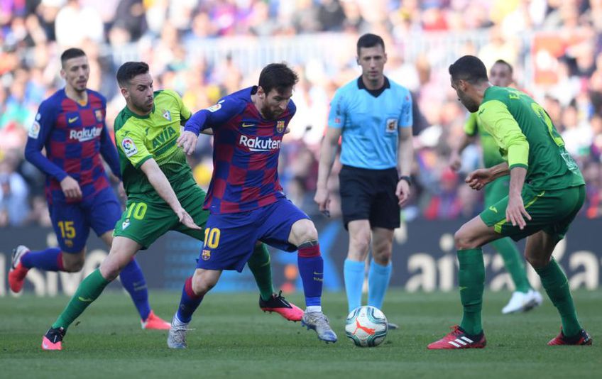 Jordi Calavera (dreapta) a avut partea de-a lungul timpului de dueluri tari în La Liga, chiar împotriva lui Messi / Sursă foto: Getty