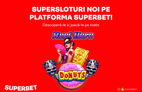 Prima săptămână de toamnă e un motiv perfect pentru superdistracție cu noile sloturi de la Superbet!