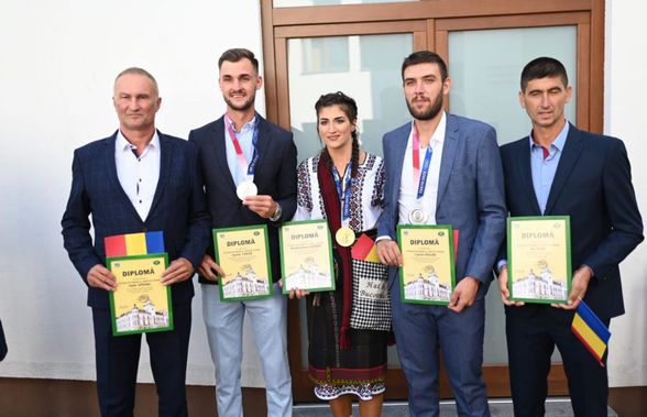 Medaliații olimpici din Suceava, premiați de Consiliul Județean » Cum a venit îmbrăcată campioana olimpică Ancuța Bodnar