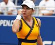 Bucuria primei victorii la US Open / Sursă foto: Instagram @Simona Halep
