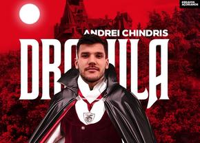 „Bine ai venit, Dracula!” » Chindriș, prezentat oficial la noua echipă