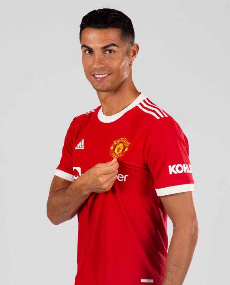 Cristiano Ronaldo, primele imagini în tricoul lui United. Foto: Manchester United