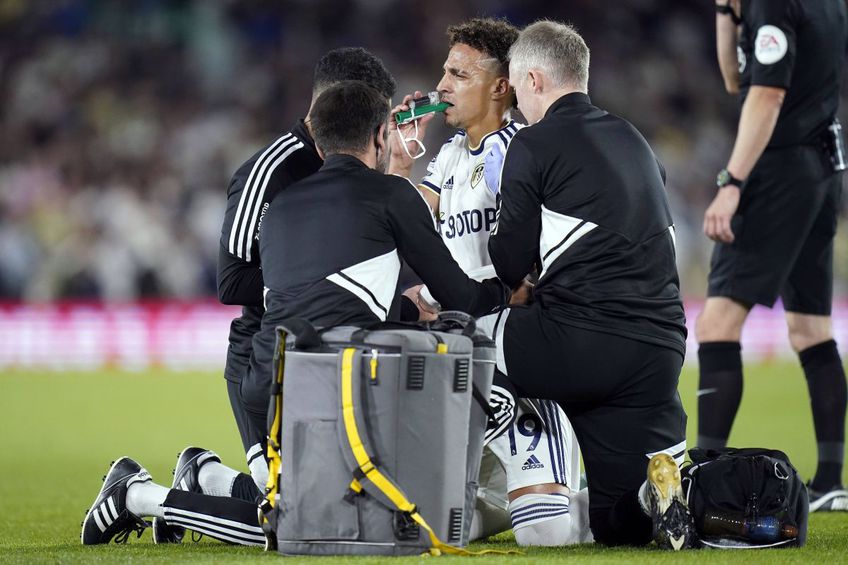 Rodrigo a avut nevoie de oxigen în Leeds - Everton/ foto Imago Images