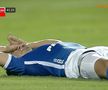 A urlat de durere! Accidentare urâtă în Farul - FCSB » A ieșit cu targa de pe teren și a izbucnit în lacrimi