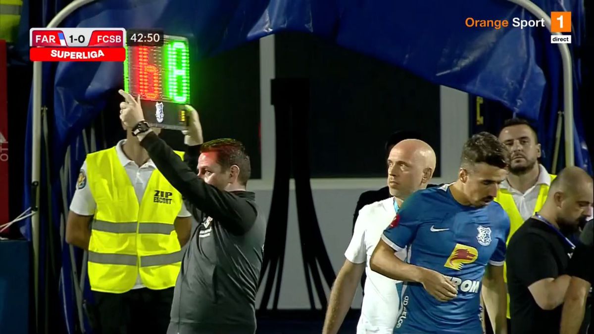 A urlat de durere! Accidentare urâtă în Farul - FCSB » A ieșit cu targa de pe teren și a izbucnit în lacrimi
