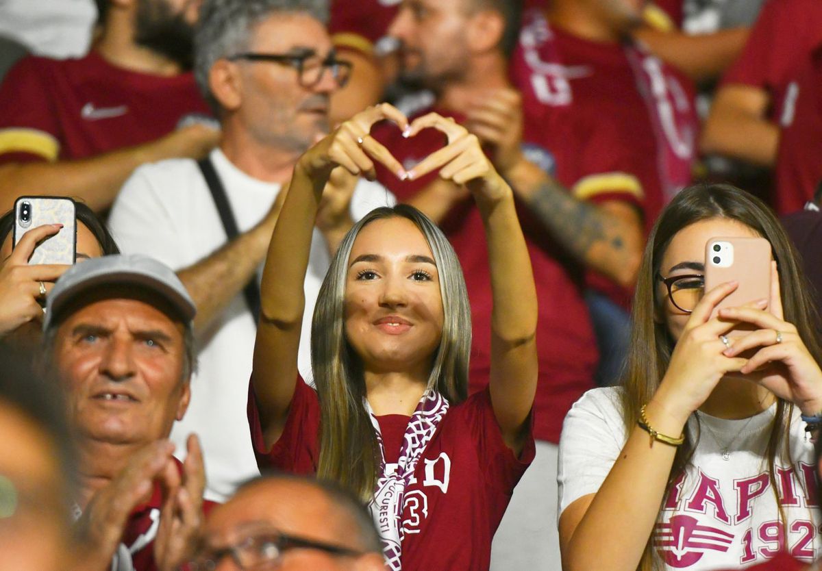 Pasiune de Giulești » 10 imagini senzaționale din tribune la Rapid - U Cluj 1-0