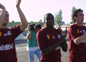 Mesajul nigerianului campion în Giulești în 2003: „Rapidule, haide că se poate să luați titlul!” + Ce mesaj îi transmite lui Copos și ce informație l-a șocat