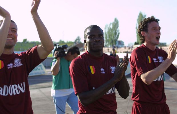 Mesajul nigerianului campion în Giulești în 2003: „Rapidule, haide că se poate să luați titlul!” + Ce îi transmite lui Copos și ce informație l-a șocat