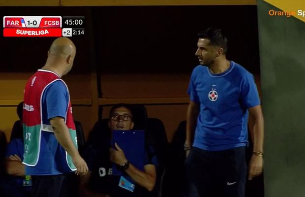 Criză de nervi a lui Dică, după repriza de coșmar a lui FCSB cu Farul: pe cine a certat + gestul făcut după 0-2