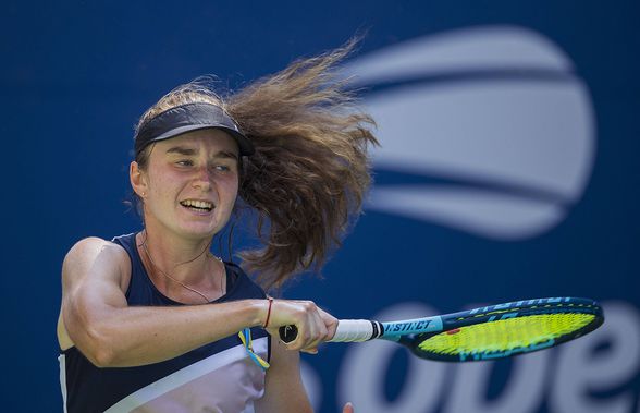 Daria Snigur a eliminat-o pe Halep, apoi a părăsit competiția în turul secund de la US Open