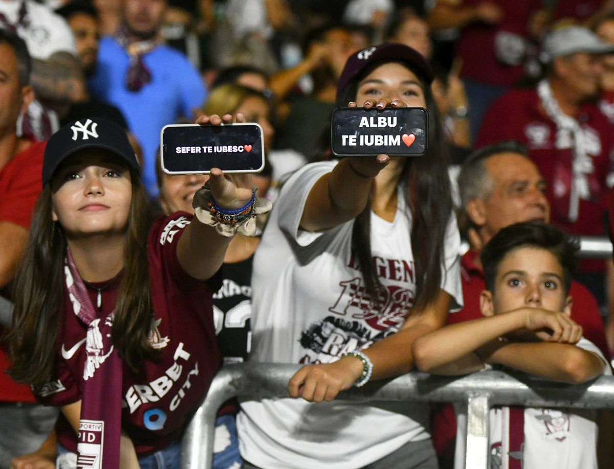 Pasiune de Giulești » 10 imagini senzaționale din tribune la Rapid - U Cluj 1-0