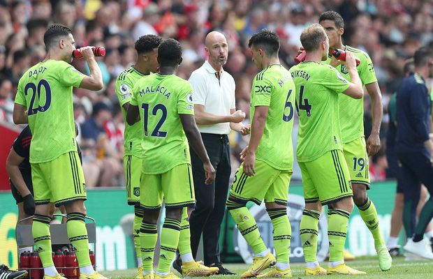 Manchester United se transformă » Cum va arăta primul „11” al lui Ten Hag după transferul lui Antony