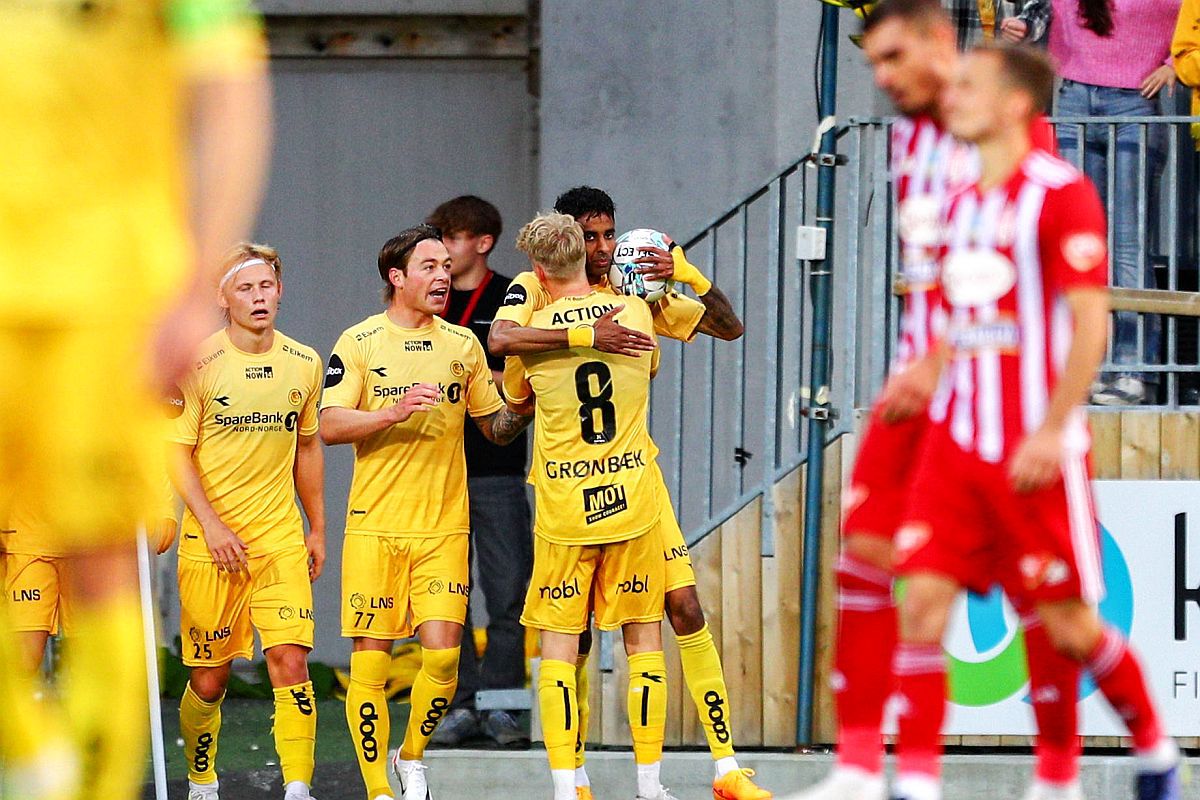 Bodø / Glimt - Sepsi Sfântu Gheorghe - cele mai tari imagini ale partidei din Norvegia