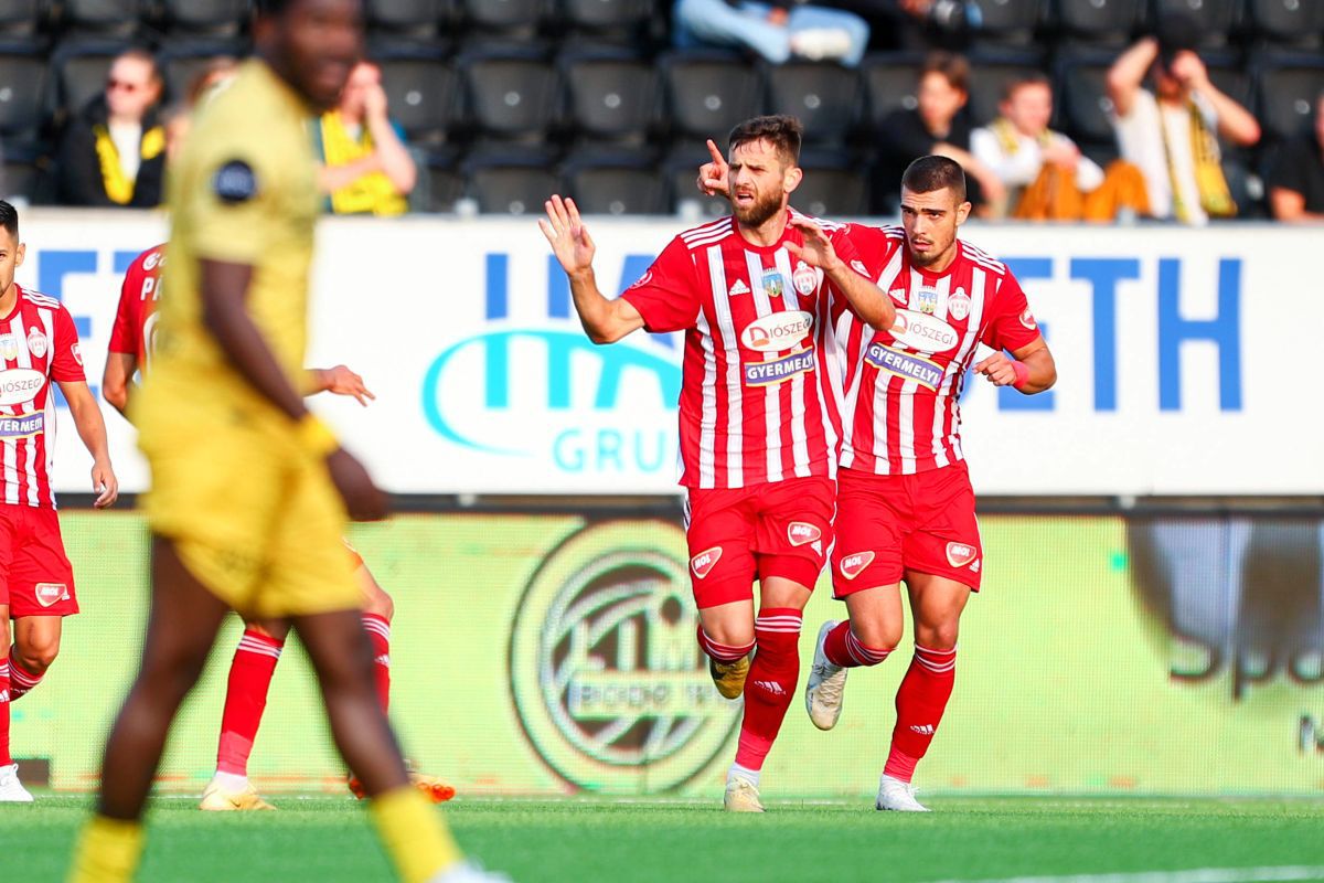 Bodø / Glimt - Sepsi Sfântu Gheorghe - cele mai tari imagini ale partidei din Norvegia