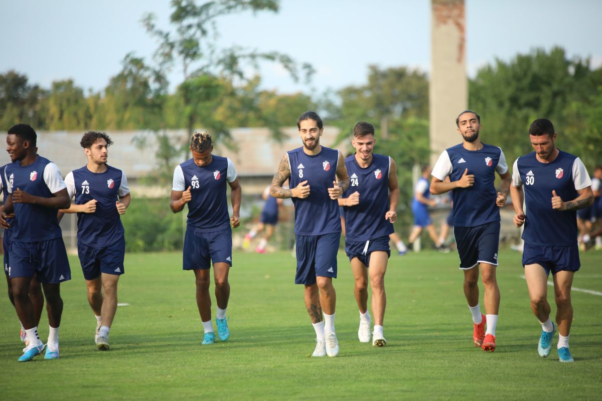 FOTO Dan Alexa, primul antrenament ca antrenor la FC Botoșani