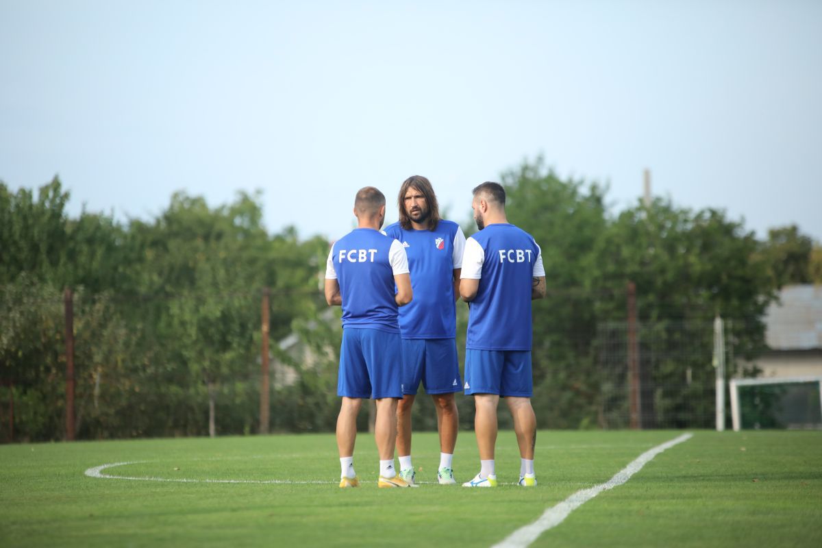 FOTO Dan Alexa, primul antrenament ca antrenor la FC Botoșani