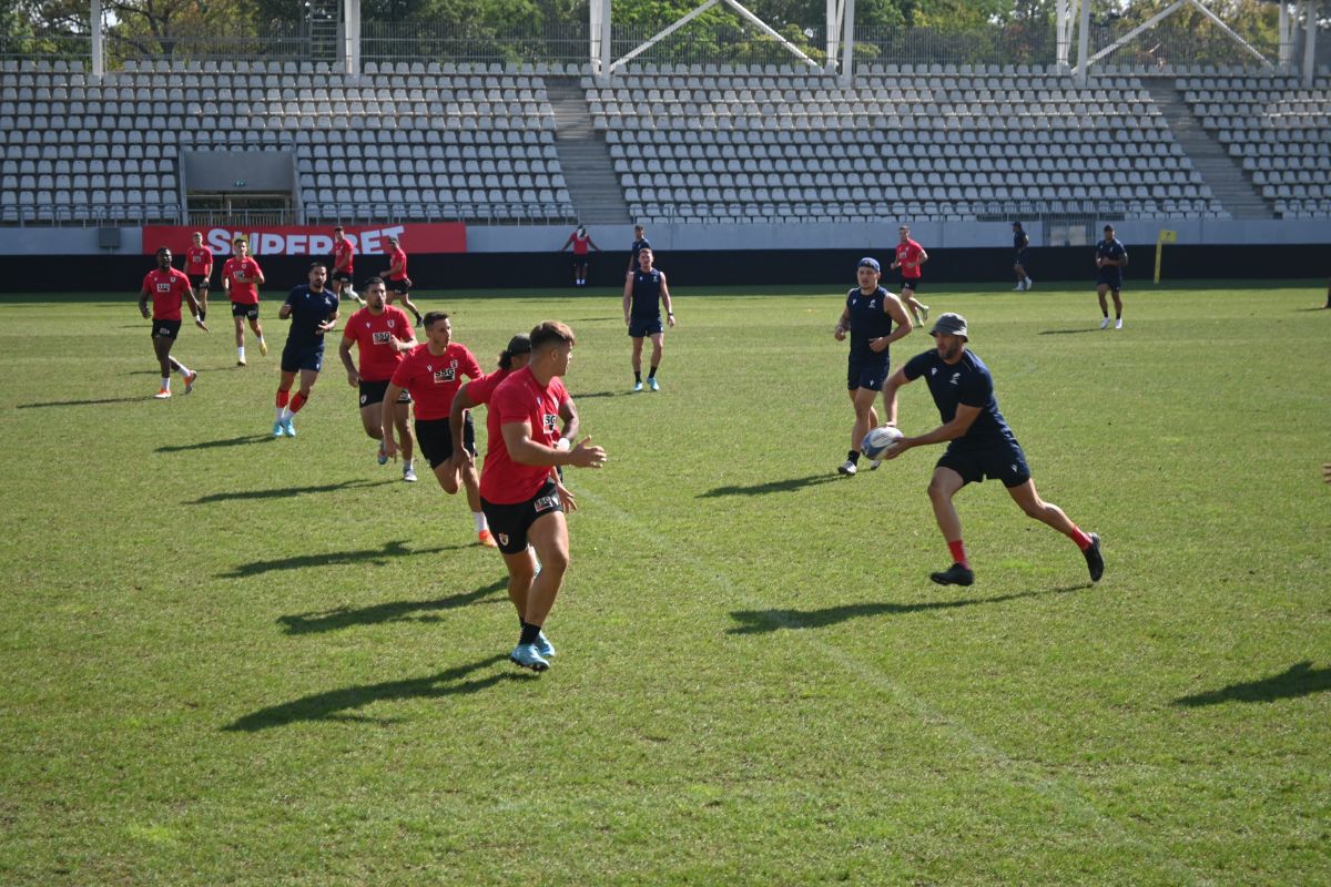 Antrenament România Rugby- Arcul de Triumf