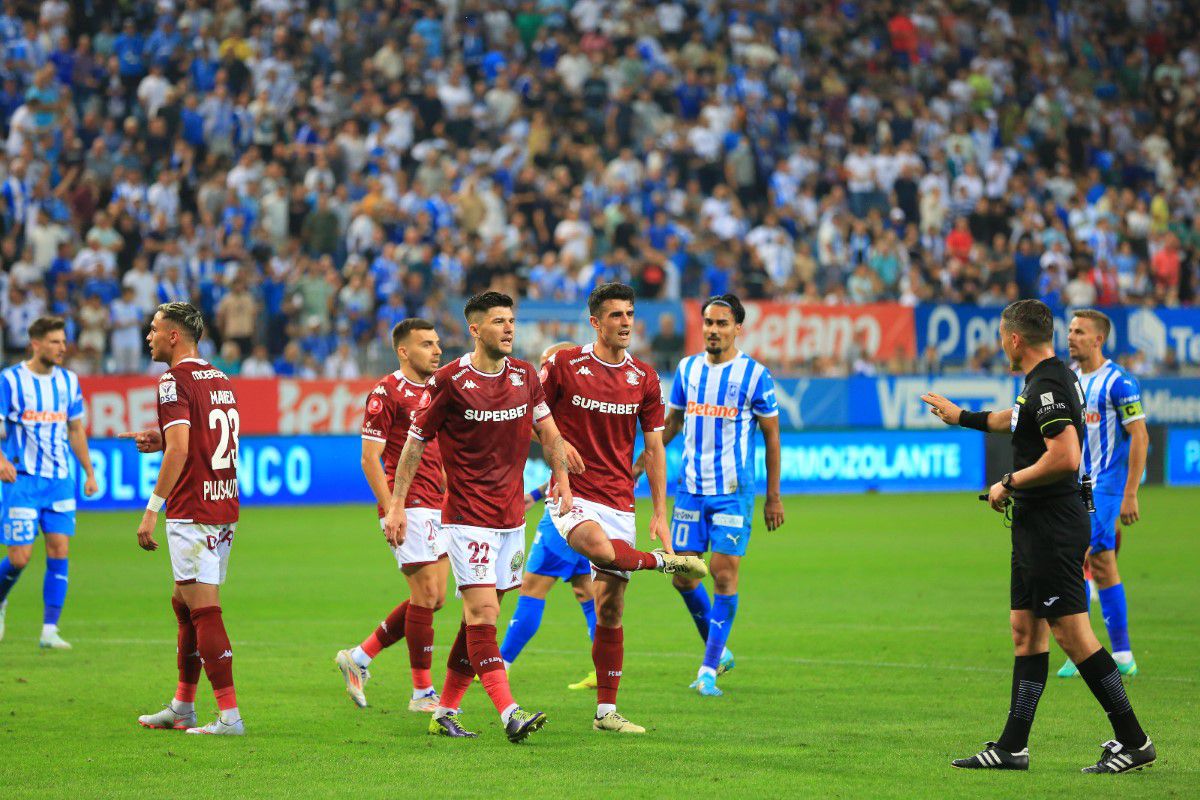 Universitatea Craiova - Rapid 1-1, X-ul nimănui în Bănie » Gâlcă și Șumudică au dat-o „la pace”