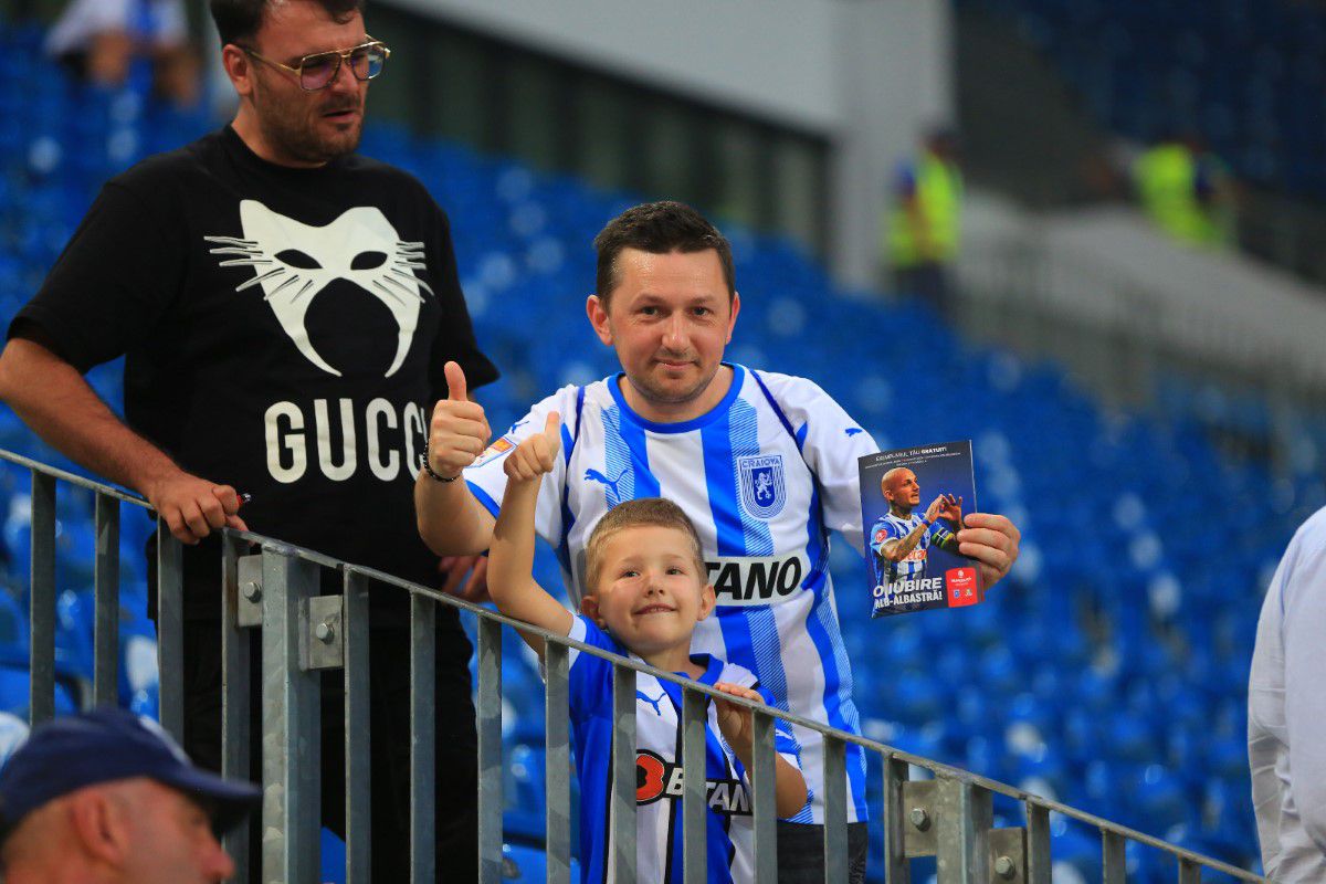 Universitatea Craiova - Rapid, imagini înaintea meciului