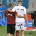 Lui Mattias Kait (foto) i s-a făcut rău înainte de CSU Craiova - Rapid