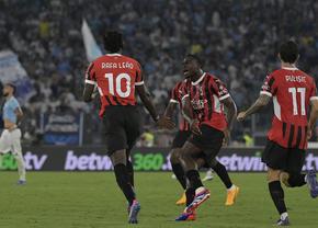Remiză spectaculoasă în Lazio - AC Milan » Răsturnare de scor și o egalare dramatică în a doua repriză