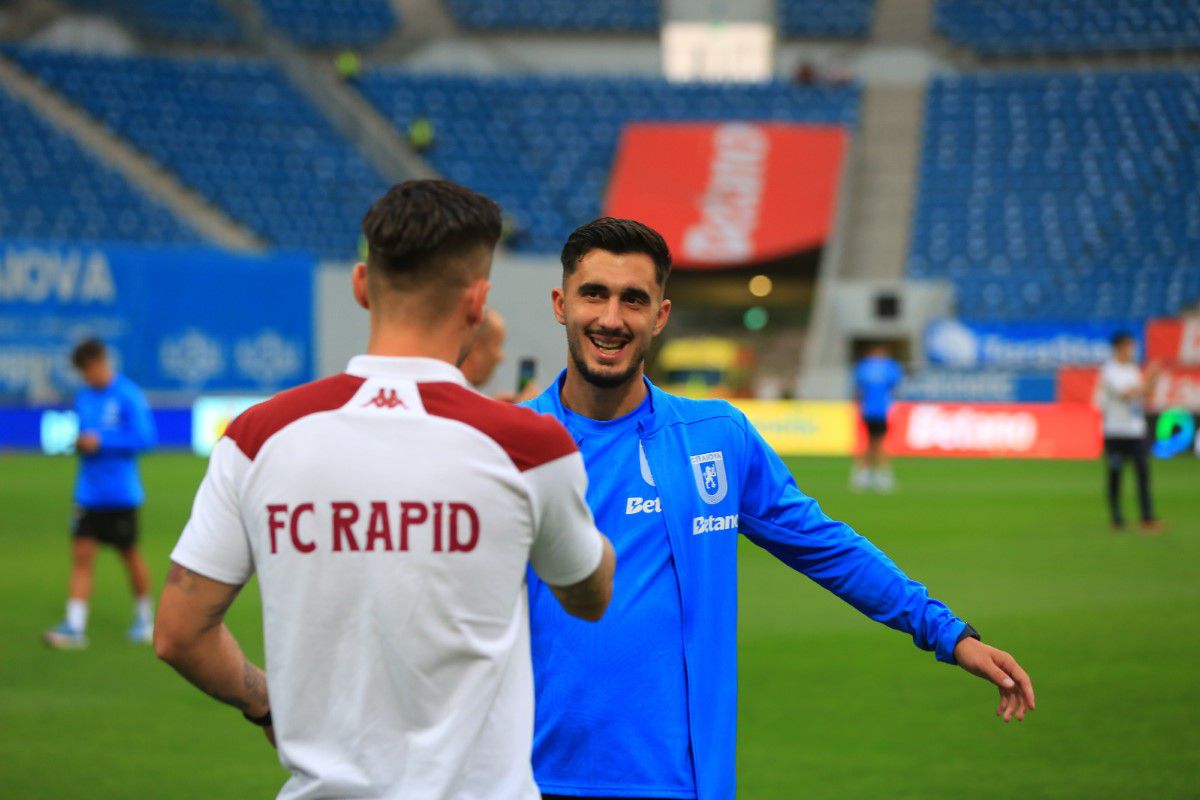 Universitatea Craiova - Rapid, imagini înaintea meciului