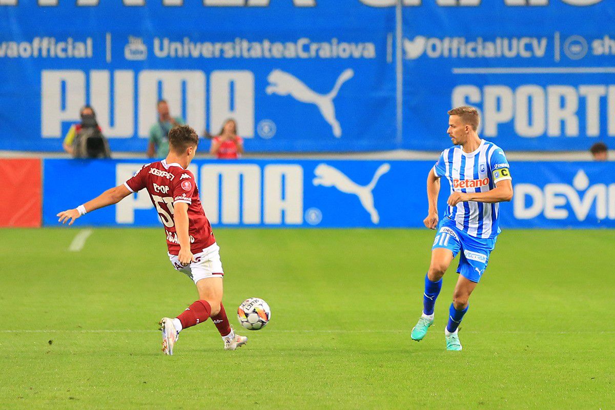 Universitatea Craiova - Rapid 1-1, X-ul nimănui în Bănie » Gâlcă și Șumudică au dat-o „la pace”