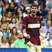 Alexei Popyrin, învingător asupra lui Novak Djokovic la US Open Foto: Imago