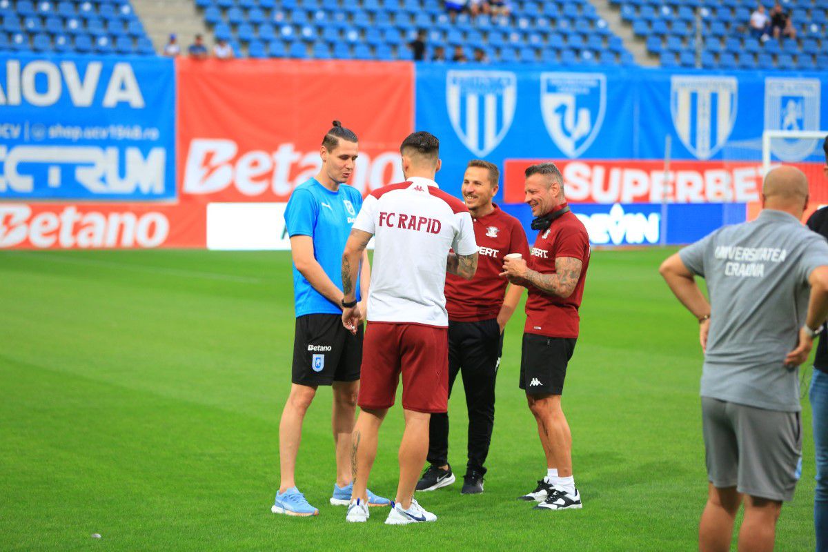 Universitatea Craiova - Rapid, imagini înaintea meciului