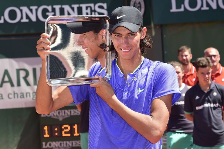 Alexei Popyrin, învingător la Roland Garros juniori în 2017 Foto: Imago