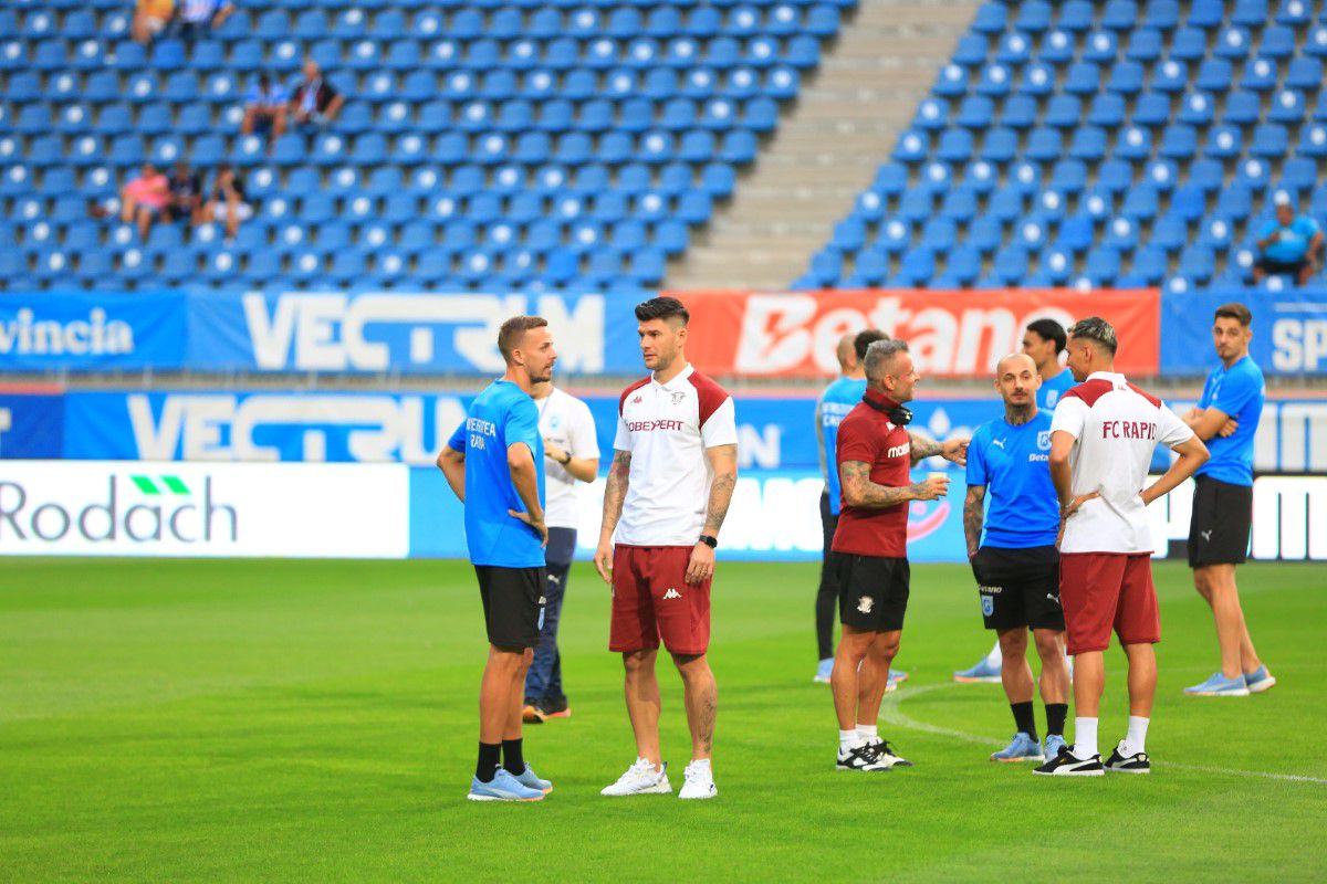 Universitatea Craiova - Rapid, imagini înaintea meciului