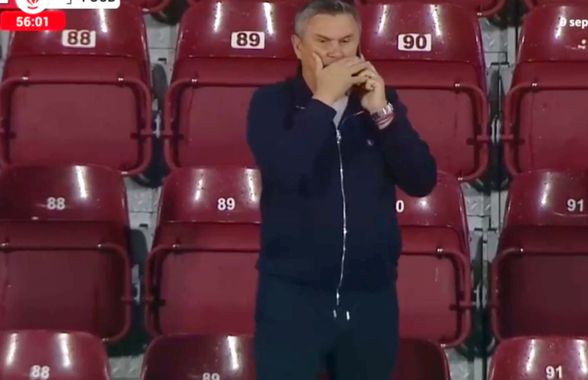 Cristi Balaj a luat cartonașul roșu în CFR Cluj - FCSB » Motivul pentru care a fost eliminat