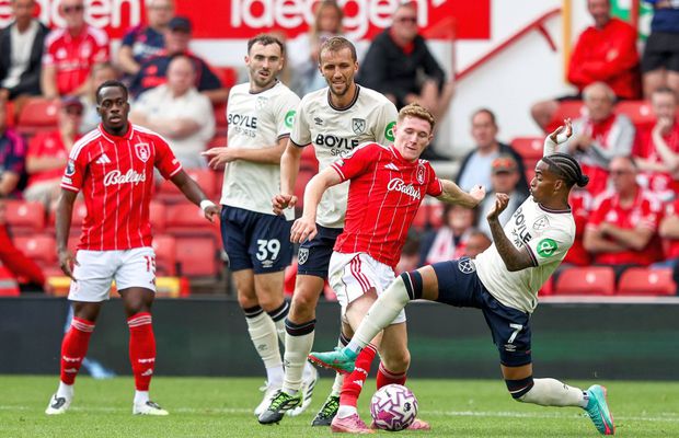 West Ham, prima victorie a sezonului: „ciocănarii” i-au „zdrobit” pe cei de la Nottingham Forest » Nuno Espirito Santo, tot mai aproape de demitere